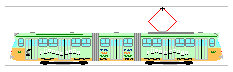 A 806-os pályaszámú villamos 1999-